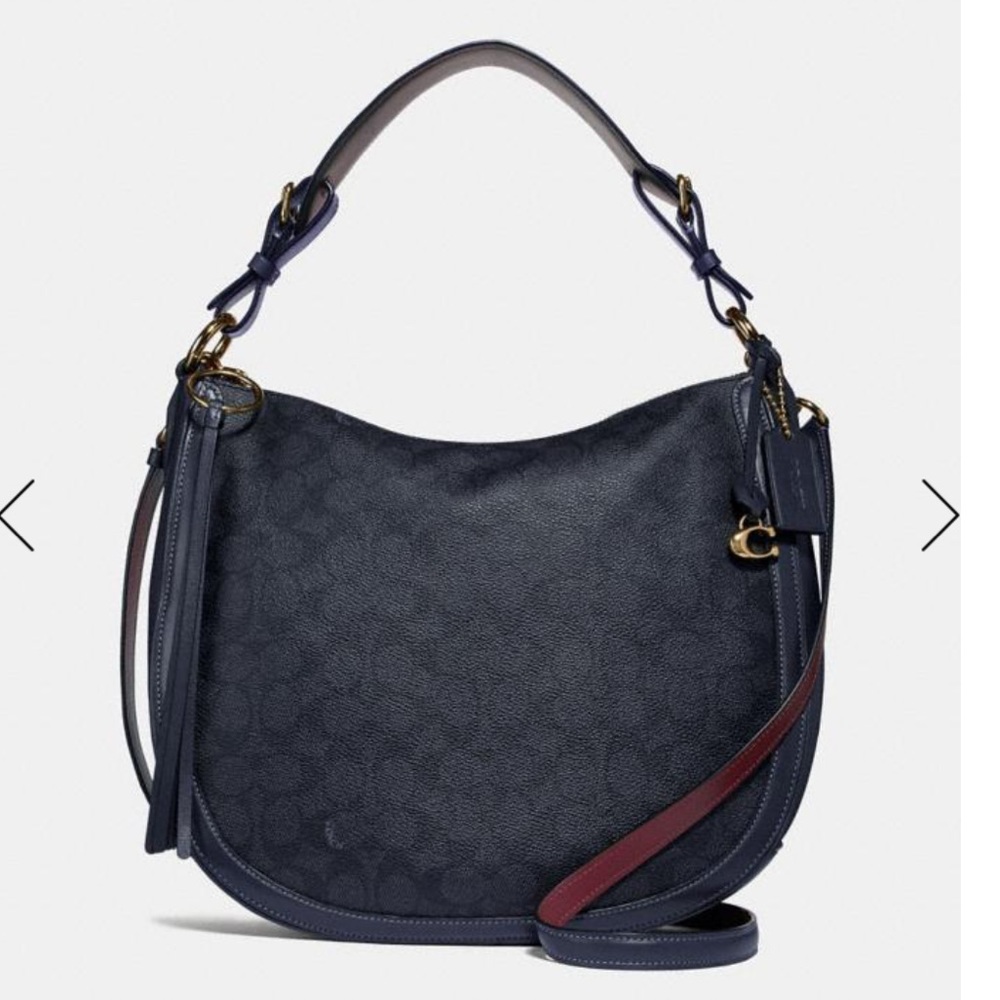 NWT AUTHENTIC Coach Sutton Hobo canvas